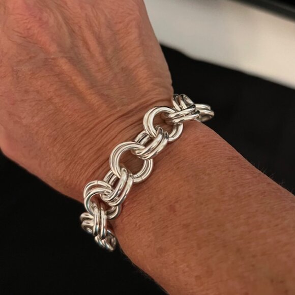 Winner Circle Sterling silver bracelet From Silpada Designs - Picture 2 of 2